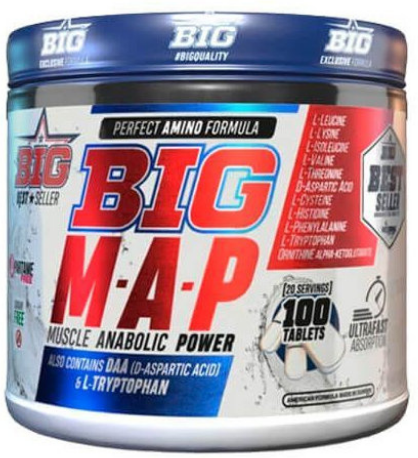 UNIVERSAL MCGREGOR Map Muscle Anabolic Power 100 Compresse 