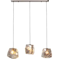 KARE DESIGN Hängeleuchte Aura Stahl Grau