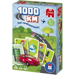 Jumbo 1000 km Kartenspiel (Deutsch, Niederländisch, 2 - 6 Spieler)