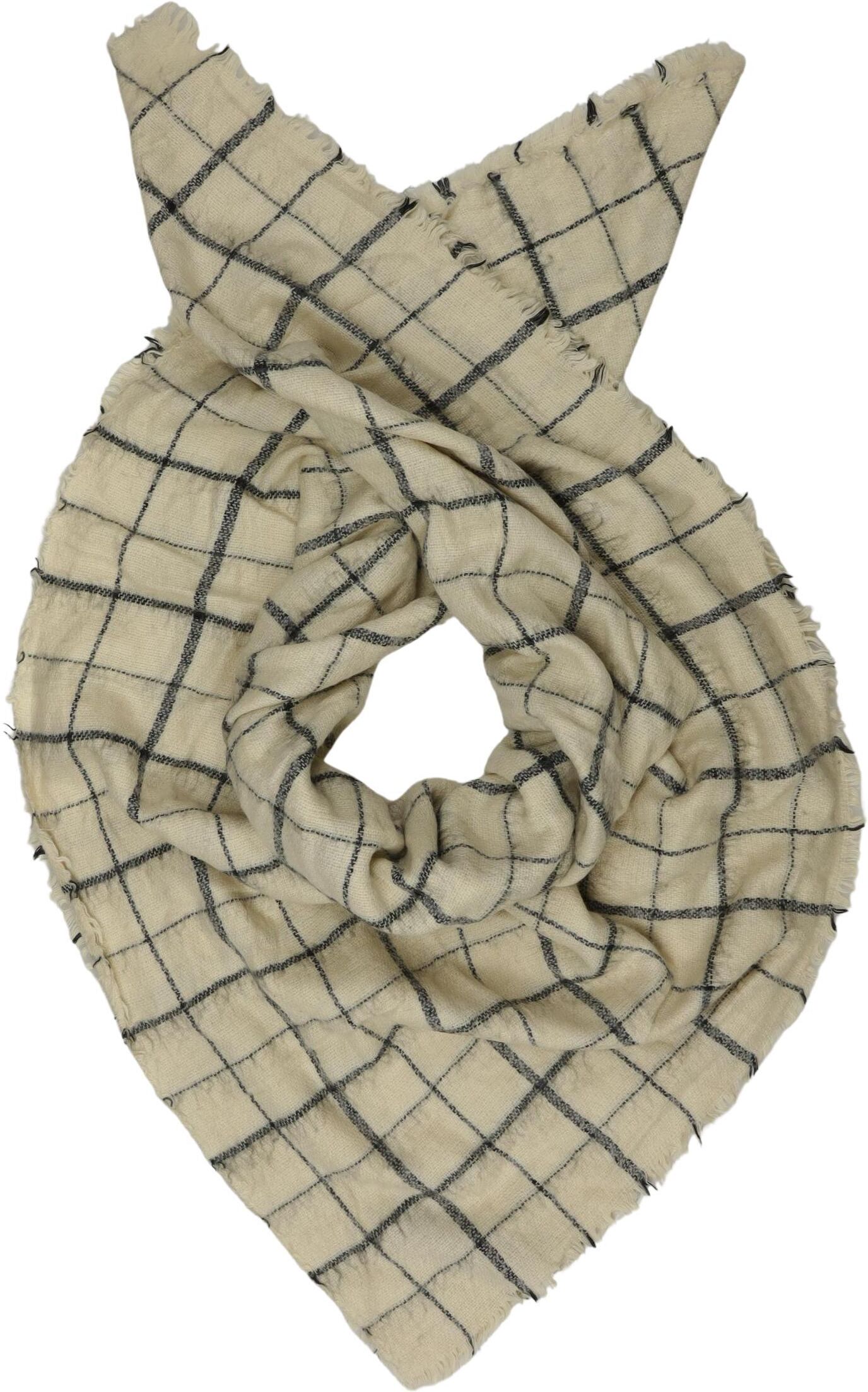Zara Damen Schal oder Tuch, Beige, Synthetik - Second Hand