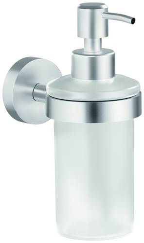 Tesa MOON 40633-00000-00 Seifenspender 200ml Chrom (glänzend), Weiß (satiniert)