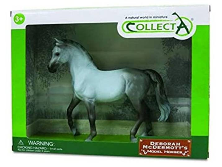 Collecta Arabische Merrie Grijze 01:12 In Window Box
