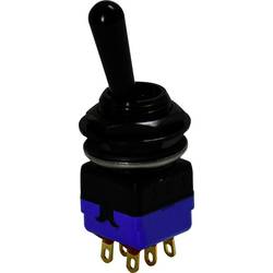 APEM 12146AD2GK 12000 Serie Kippschalter 2 x Ein/Ein rastend 1 St.