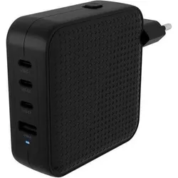 Targus HyperJuice USB-C Charger (100 W, 4 Ports), USB Ladegerät, Schwarz