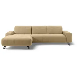 Segmüller Werkstätten Ecksofa Marlo02 Stoff Beige Creme