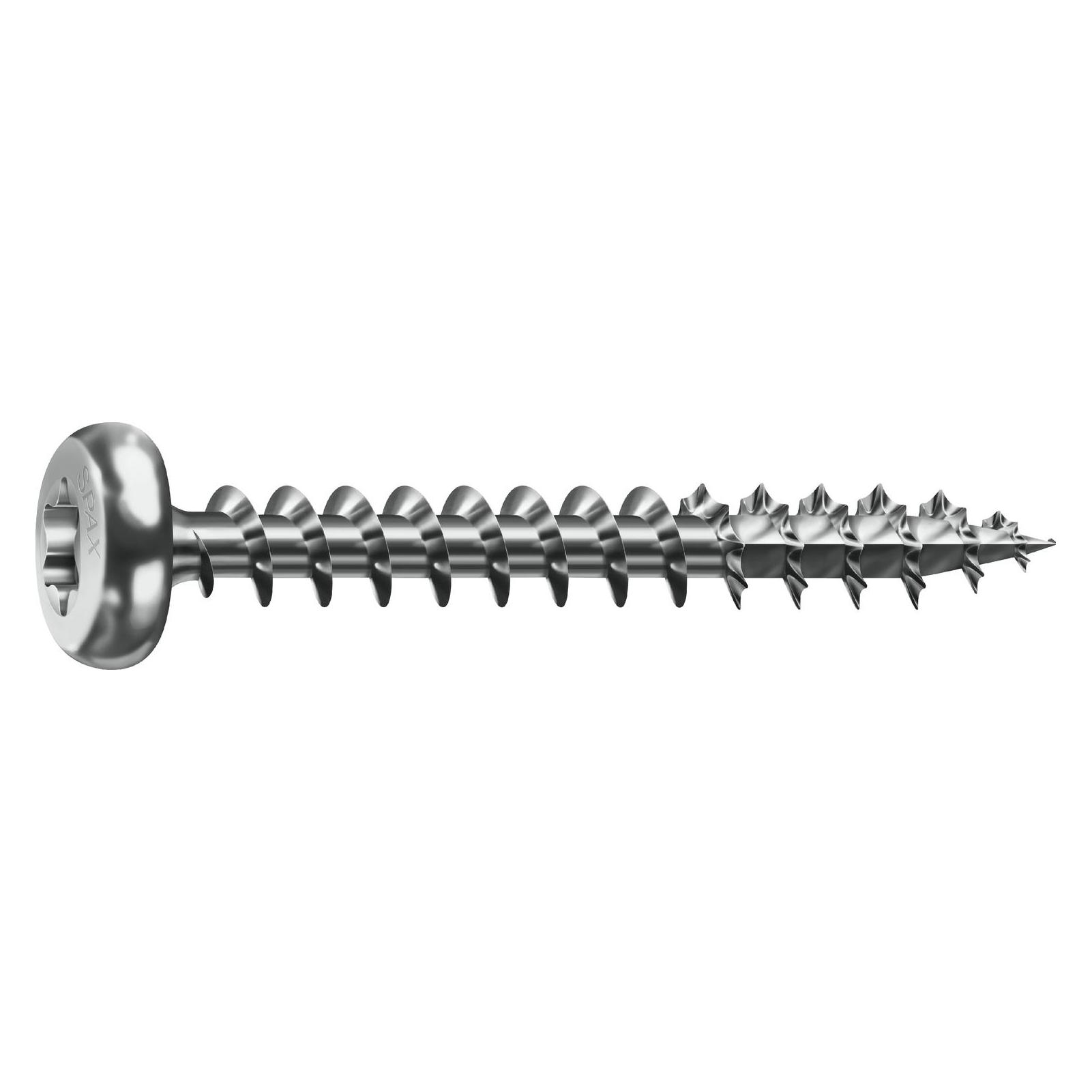 Spax Halbrundkopf T-Star Plus T10 Vollgewinde Wirox (3366804)