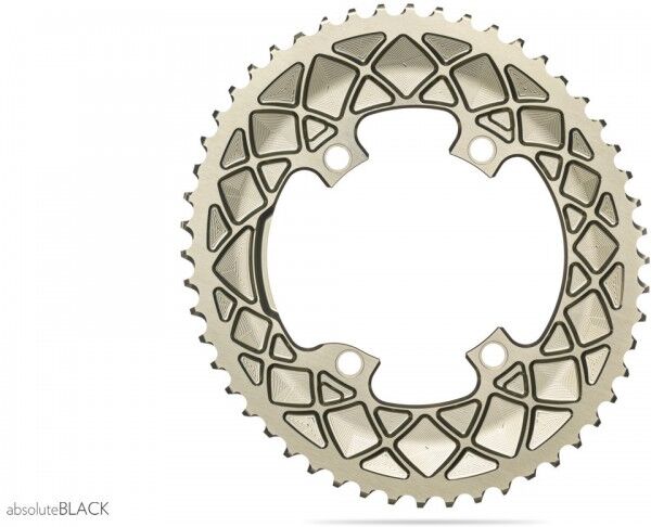 Absoluteblack Corona  OVALE SHIMANO 9000 6800 110bcd (4) Dura Ace Ultegra