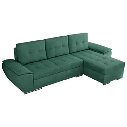 ECKSOFA UMBRIA L Grün Stukture