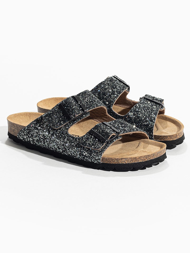 BAYTON Pantoletten "Tracy" in Schwarz - 40