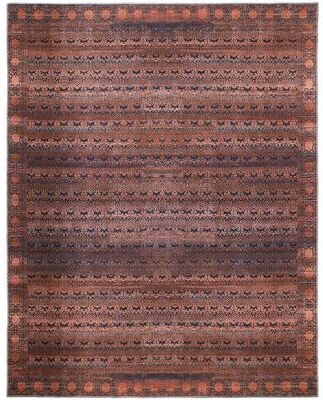 Grand Bazaar Welch Oriental Camel Tan/Blue Area Rug