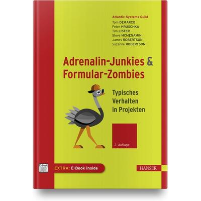 Adrenalin-Junkies und Formular-Zombies, Set von Tom DeMarco,Peter Hruschka,Tim Lister,Steve McMenamin,James Robertson, Carl Hanser, 978-3-446-47306-5