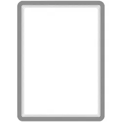 Tarifold Inforahmen »Magneto Window« A4 grau, 23x31.7 cm