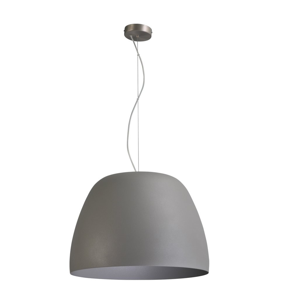 Masterlight Concepto 54 hanglamp - Betongrijs - Modern metalen koepel