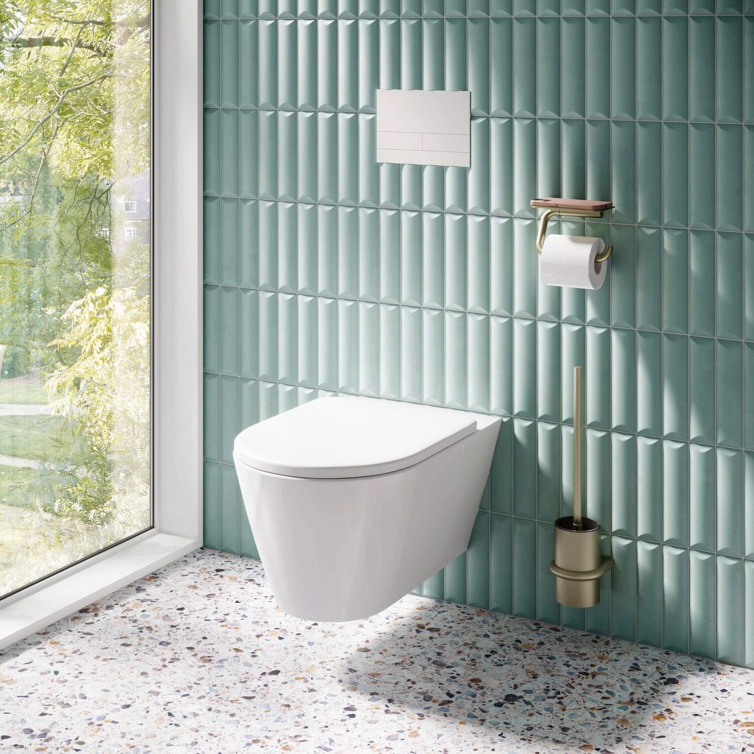 HEWI Serie 480 WC-Bürstengarnitur