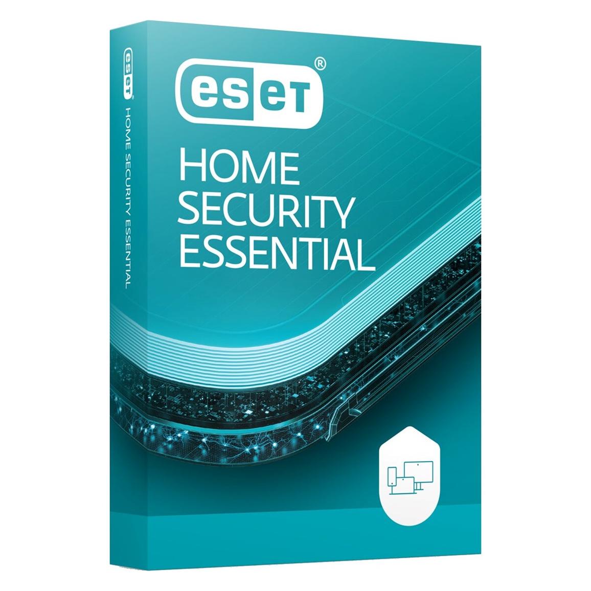 ESET HOME Security Essential Serial 1U 12M (1 User, 12 Monate) (ESET/SOF/EHSE/000/SER 1U 12M/N)