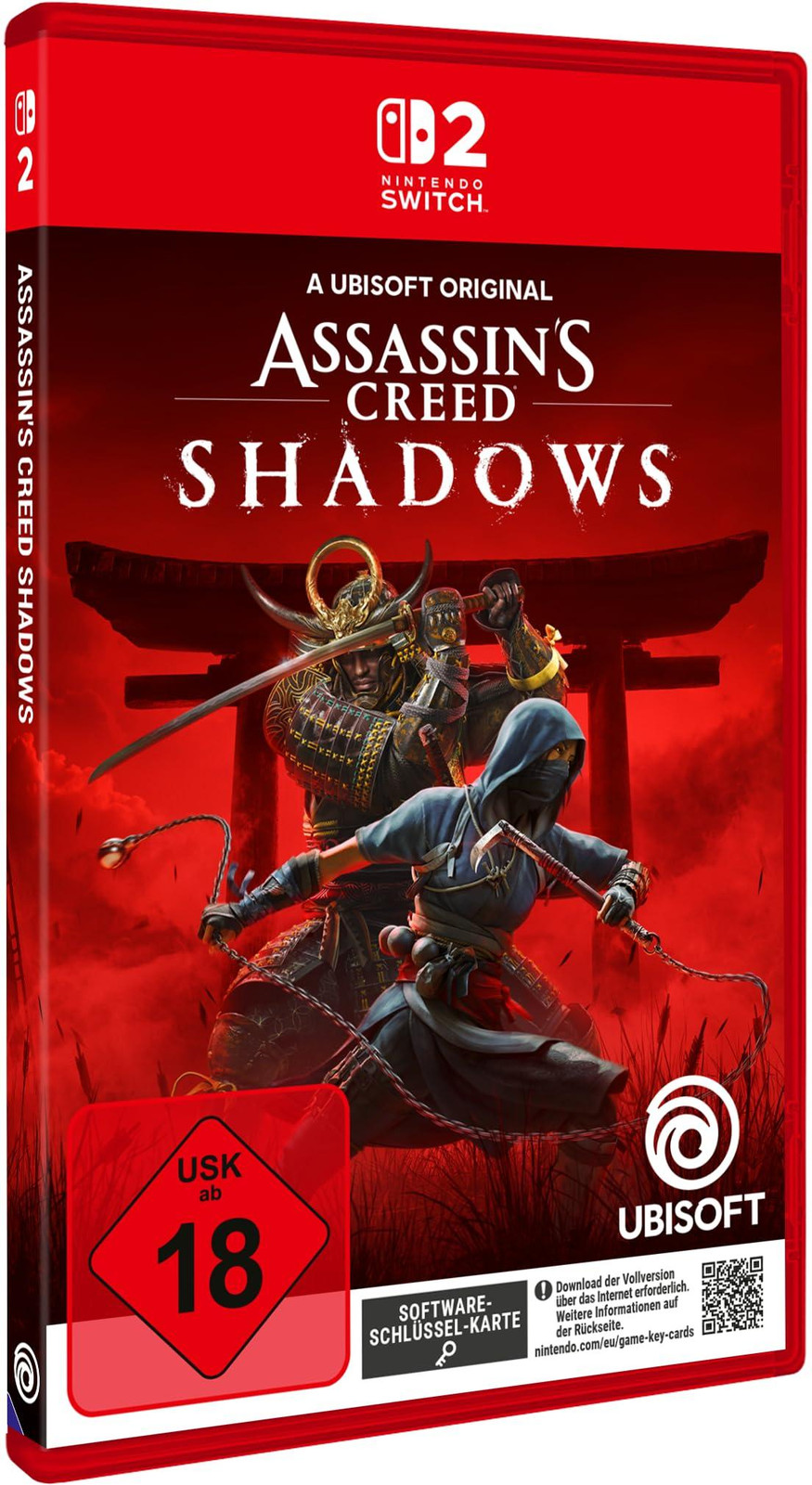 Assassin's Creed Shadows Sleutelkaart voor Nintendo Switch 2