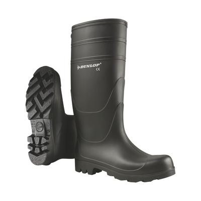 Gummistiefel DUNLOP "Universal", Damen, Gr. 39, schwarz, Obermaterial: 100% PVC PVC., Schuhe Gummistiefel
