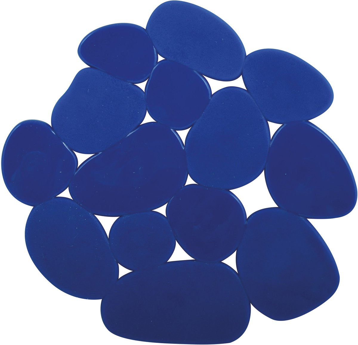 MSV Antislip Pads Badkamer – Set van 4 Antislip Stickers voor Badkuip en Douche met Kiezelsteendesign