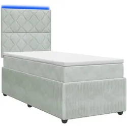 vidaXL, Boxspringbett, Boxspringbett (90 x 190 cm)