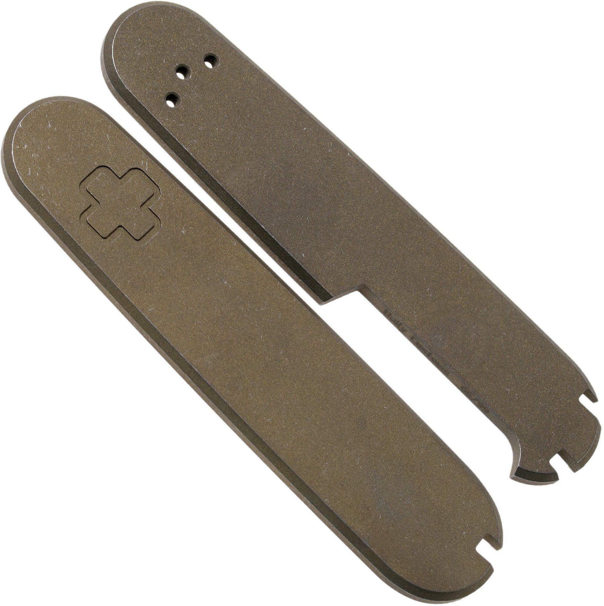 Okładziny Victorinox Daily Customs 91.2+ Plain, Rusty Titanium P10009397