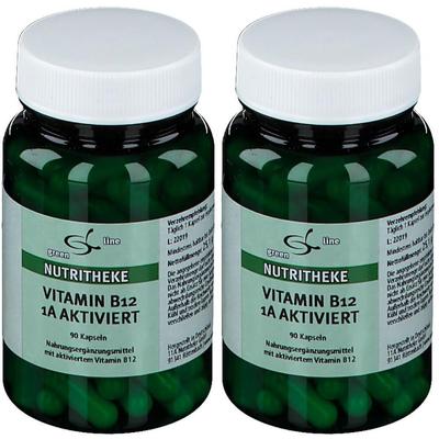 Vitamin B12 1A aktiviert Kapseln 2x 2x90 St