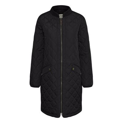 Wintermantel CREAM "Damen Jacke ArwenCR", Damen, Gr. 40, schwarz (pitch schwarz), Obermaterial: 100% Polyester PES., Mäntel Wintermantel