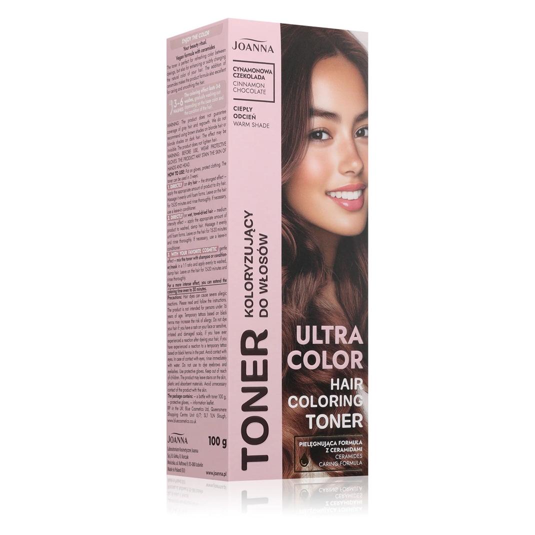 Joanna Ultra Color Toner do włosów Cynamonowa czekolada 100 g (Braun) (67436746)
