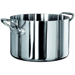 PENTOLE AGNELLI Große Drei-Metall-Kasserolle 24 cm 5,6L AGNELLI 1907