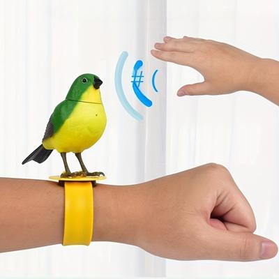 Perfect Picks Market Interactive Electric Singing Bird Toy, Simulation Electronic Bird Toys For Kids With Motion Control wristband(random)