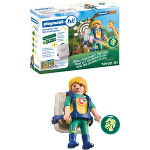 playmobil Spielset hi, Activation Set 72070, ab 6 Jahre, Zoo, 9 Teile