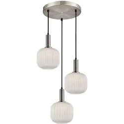 Italux PND-31981-3S-SC-WH Pendelleuchte Penzi | 40W E27 | silber
