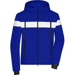 James & Nicholson Herren Wintersport Jacke Winter-Jacke JN1174 electric blue/white/black XXL