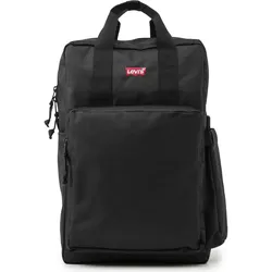 Levi's Unisex Rucksack - L-Pack Large, Polyester, Logo, 45x29x20cm (HxBxT) Schwarz