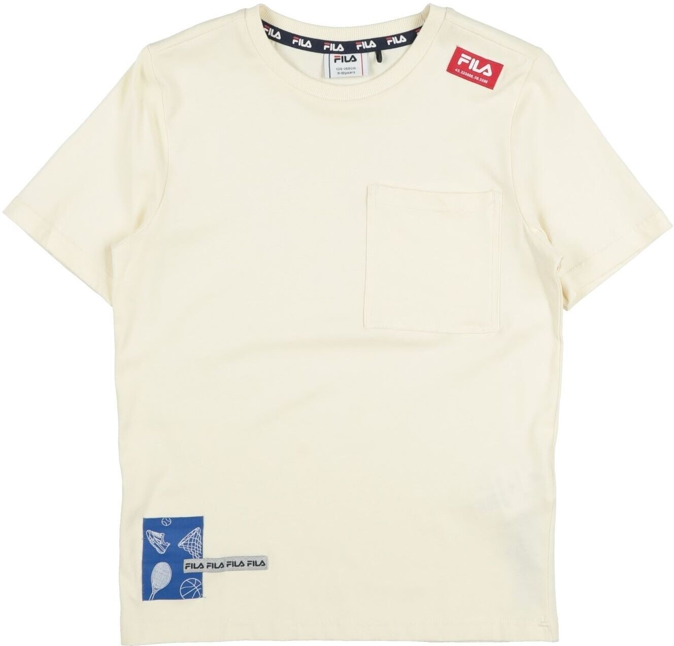 Fila Camiseta Niño Marfil 11,13,15,9 Niño
