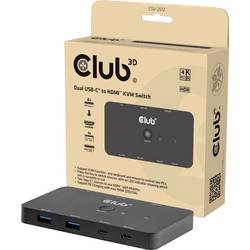 club3D HDMI-Switch HDMI 3840 x 2160 Pixel CSV-2512
