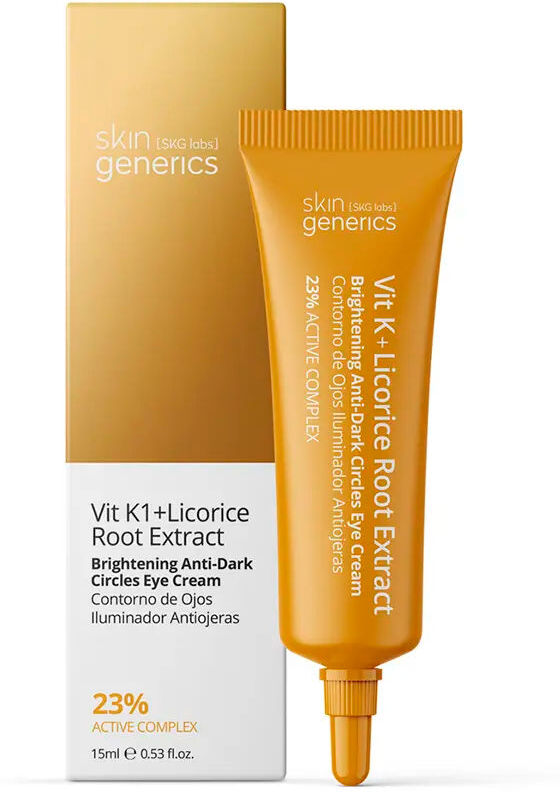Skin Generics Vit K1 + Extrato De Raiz De Alcaçuz contorno de olhos 15 ml