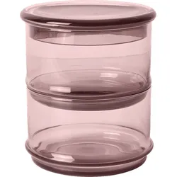 Boya Vorratsdosen mit Deckel 10,5 cm, mauve, 2 St.