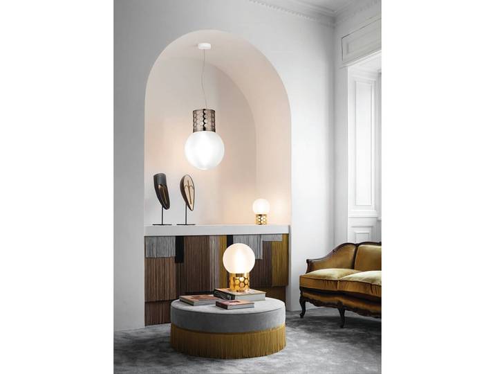 Atmosfera Pendelleuchte Pewter - Slamp - Wohnzimmer - Kunststoff