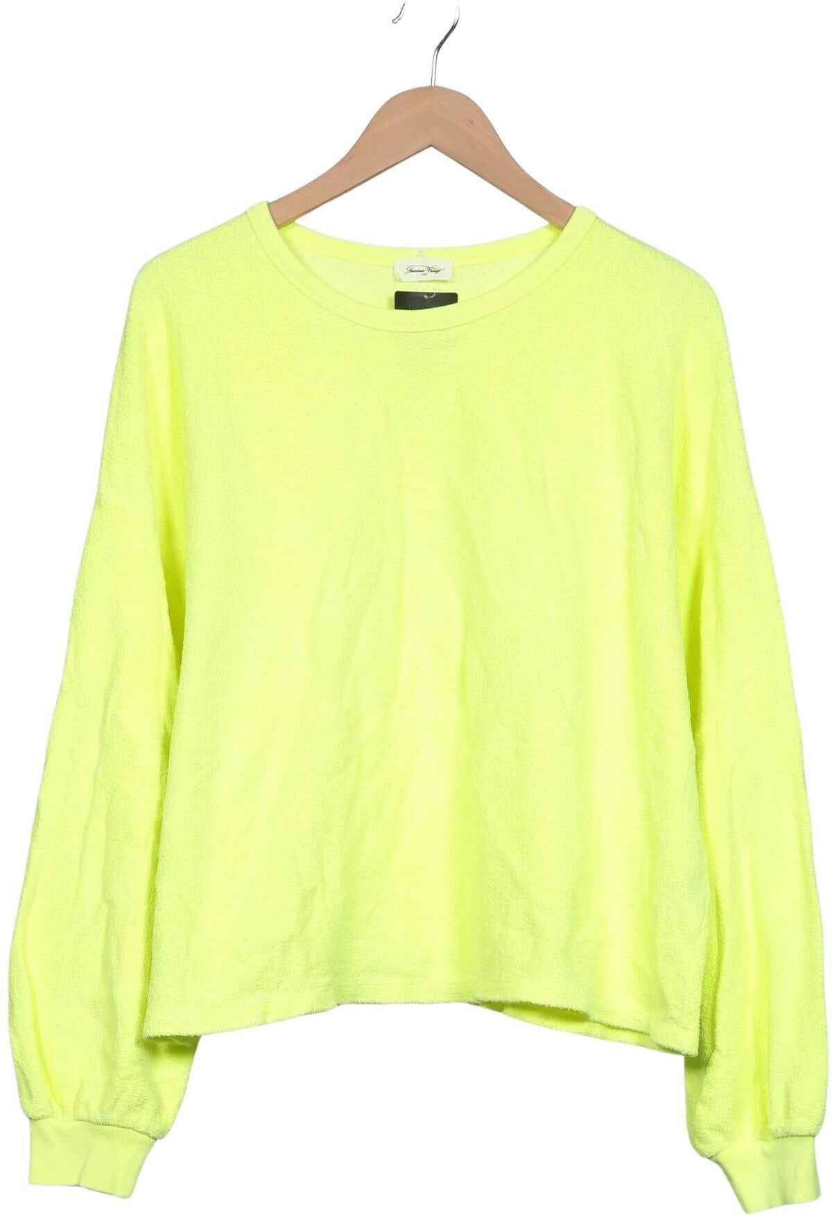 American Vintage Damen Sweater, Neon, Gr. M, Baumwolle - Second Hand