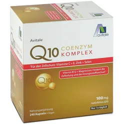 COENZYM Q10 100 mg Kapseln+Vitamine+Mineralstoffe 240 St