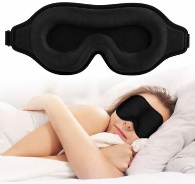 Drop Dash Deals Silk Travel Eye Mask Soft, Breathable, Adjustable Sleep Mask For Restful Nights Silk Travel Eye Mask Soft, Breathable, Adjustable Sleep Mask For Restful Nights