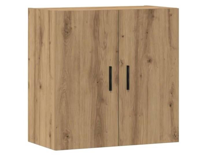 MNCVXAXG Wandschrank Eiche Handwerk 60 x 31 x 60 cm Spanplatte Robustes Mehrschichtholz, glatte Oberfläche, feuchtigkeitsbeständig, Wandmontage, Displayplatte, Schrauben nicht im
