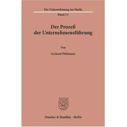 Der Prozess der Unternehmensführung., Fachbücher von Gerhard Pöhlmann