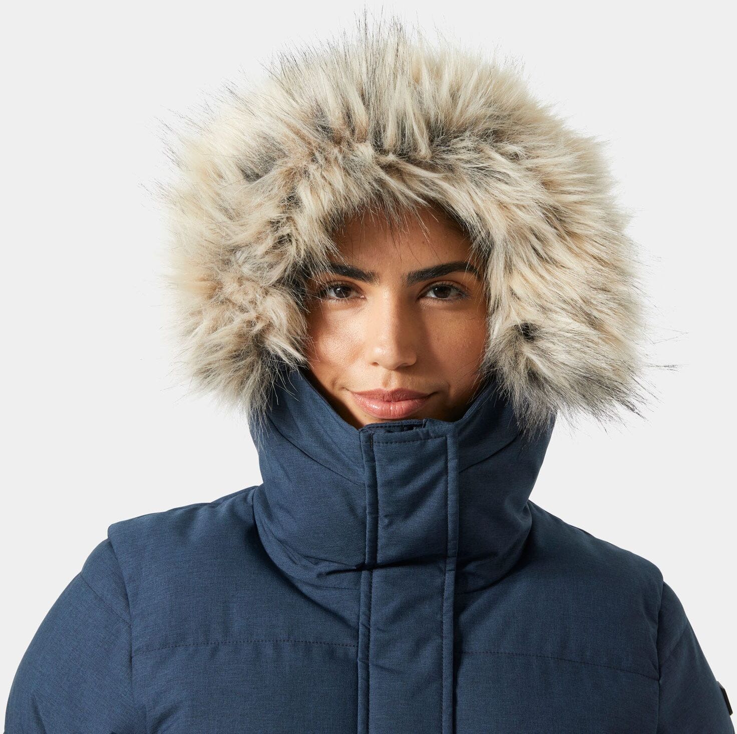 Helly Hansen Women’s Blossom Puffy Winter Parka - Blue - M