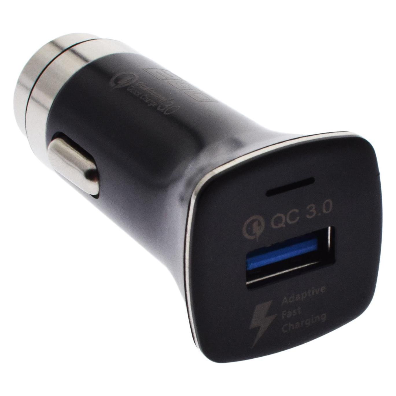 2GO Kfz-Schnell-Ladegerät 12V/24V-schwarz Univ. USB Quick-Ch (795955)