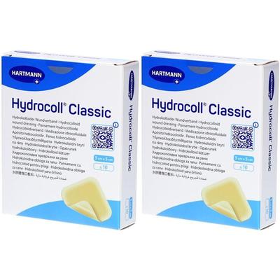 Hydrocoll Classic Wundverband 5x5 cm 2x 2x10 St Kompressen