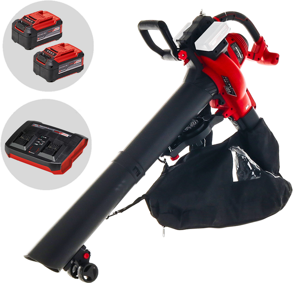 Einhell GE-CL 36/230 Li E - Aspirateur Souffleur à feuilles sur batterie - 2x 18V 5.2Ah
