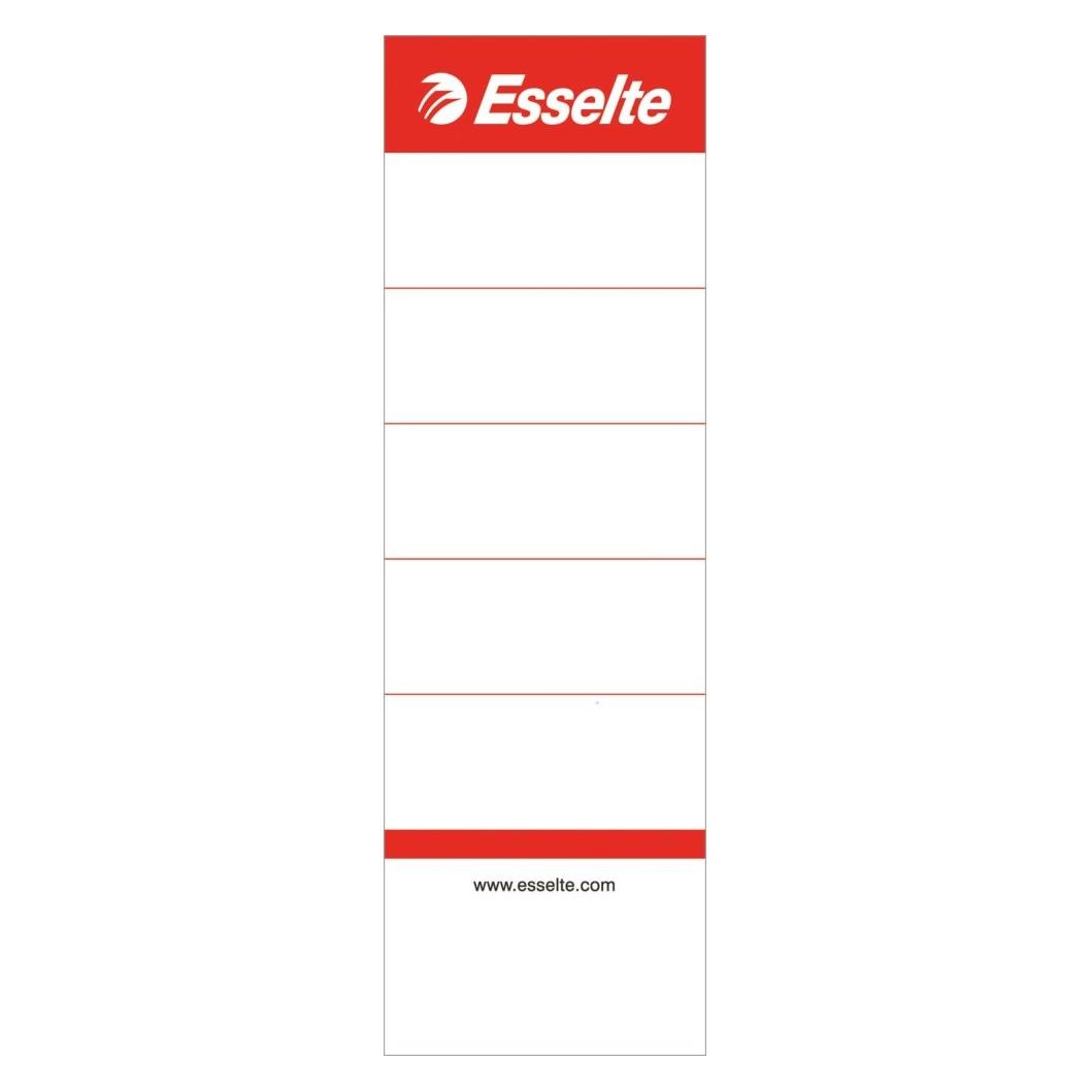 Leitz Spine Label White 70mm Pack (81080)