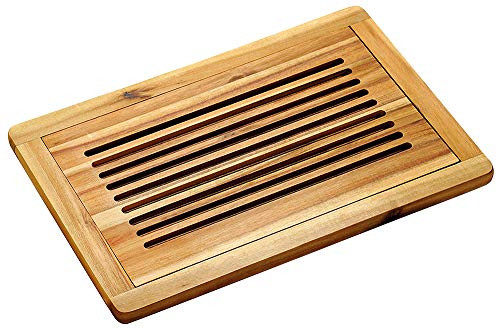 Kesper Snijplank met groef, hout, beige, B: 48 cm, D: 32 cm, H: 2 cm