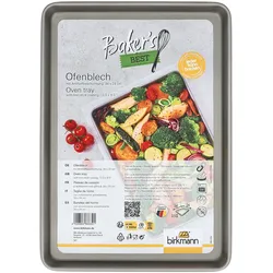 RBV Birkmann Baker's Ofenblech 34x24cm - silber